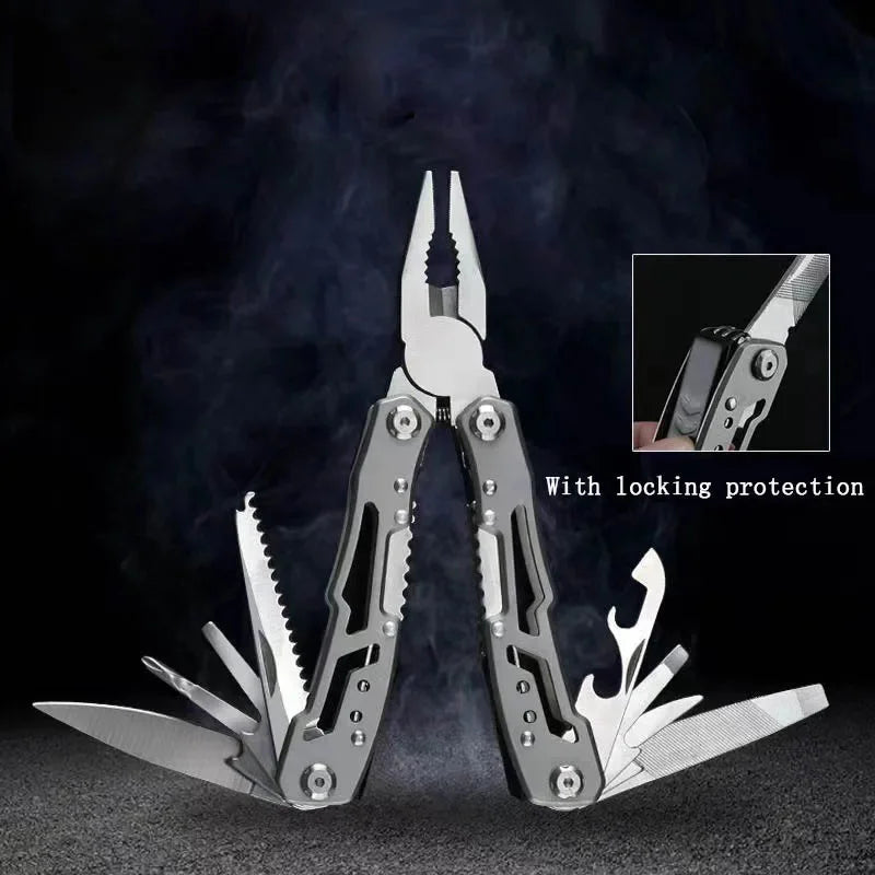 GearGrip™ — Folding Multi-Tool Knife & Pliers (Portable & Tactical)