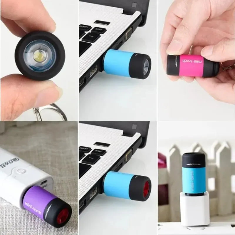 NanoBeam™ — USB Rechargeable Pocket Flashlight (Waterproof)