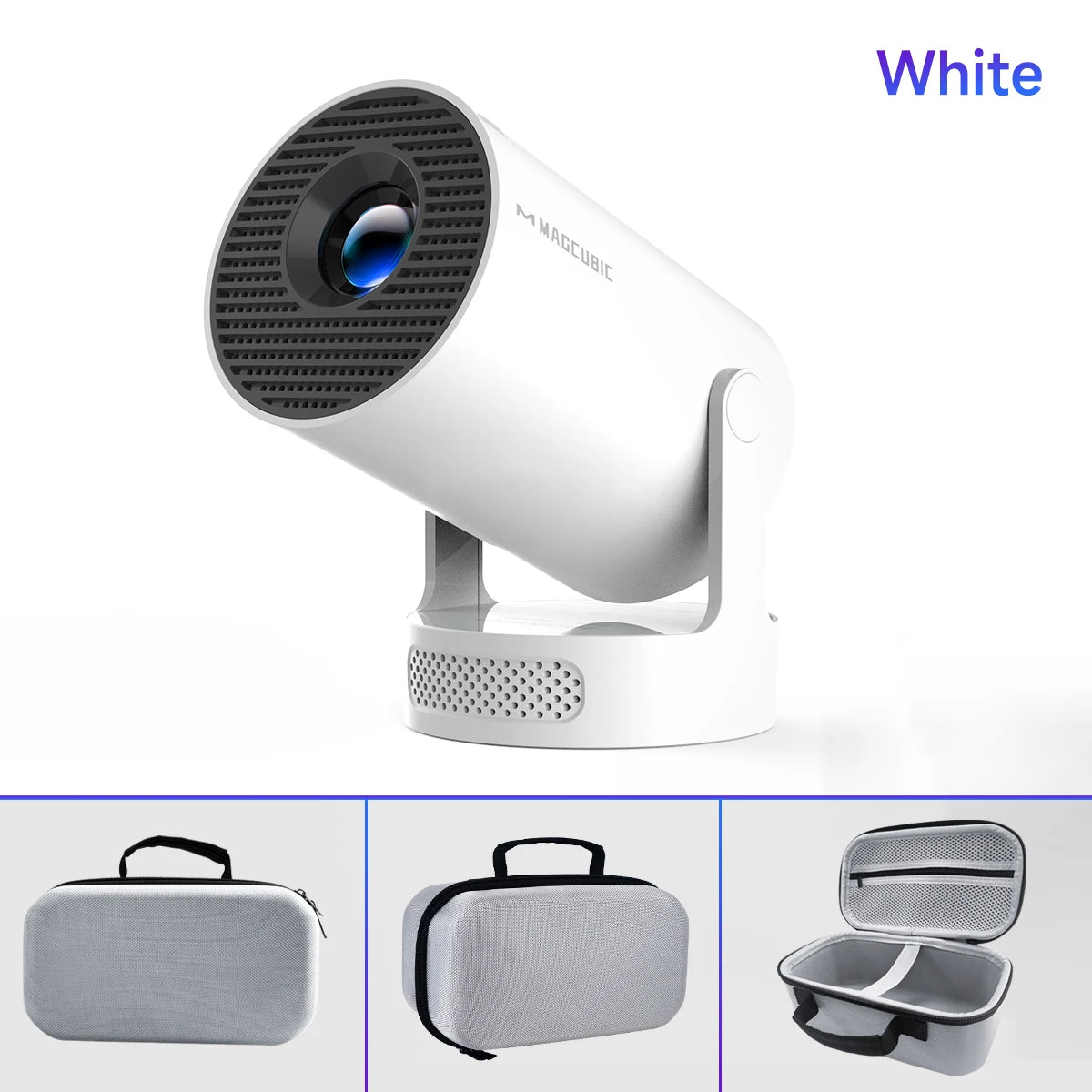 Transpeed HY300 Pro™ — 4K WiFi6 Android Projector with 260 ANSI & BT 5.0