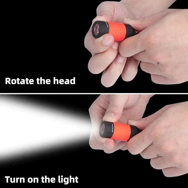 NanoBeam™ — USB Rechargeable Pocket Flashlight (Waterproof)